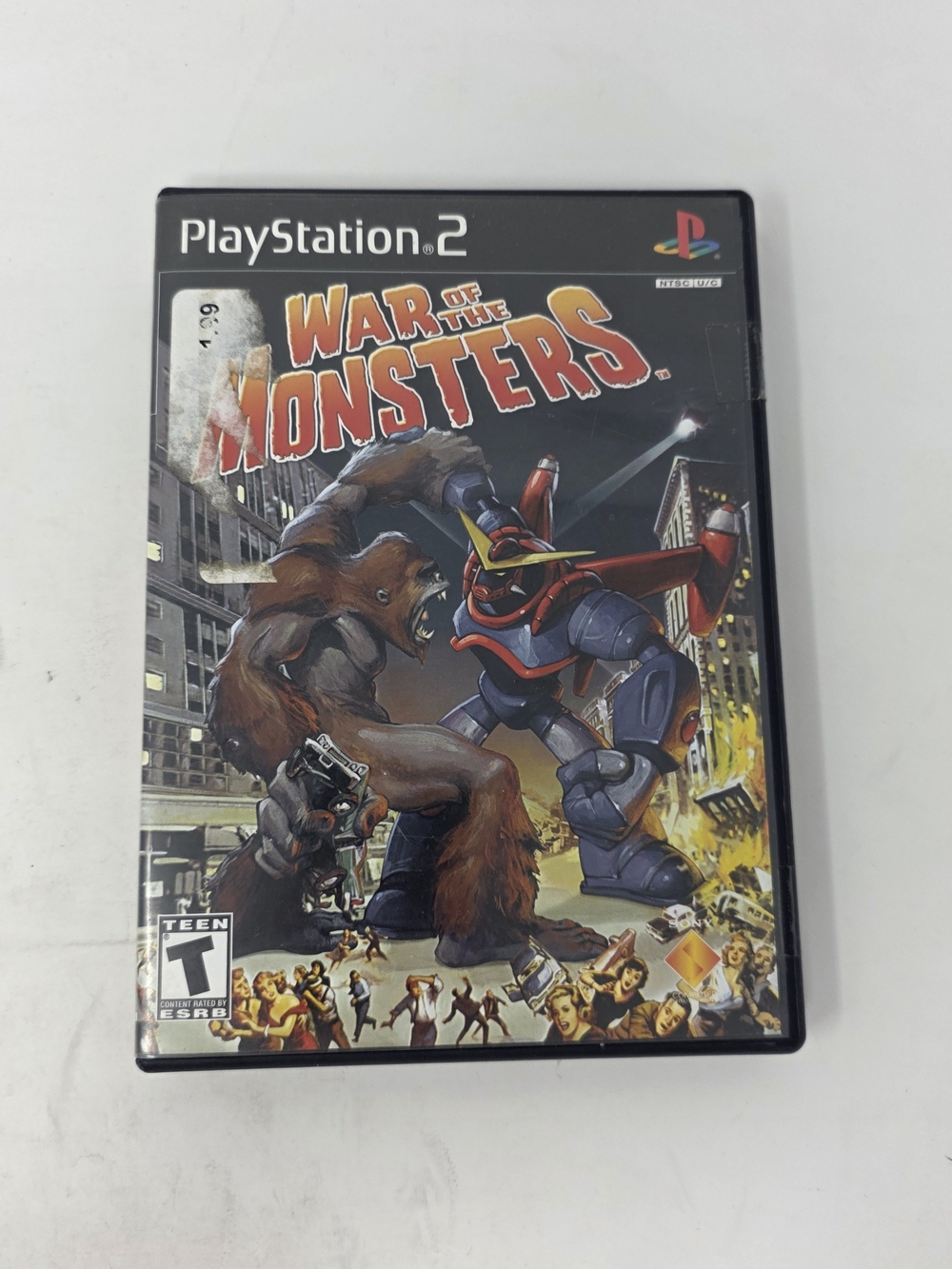 War of the Monsters PlayStation 2 PS2 W/Manual and Poster CIB Complete In Box
